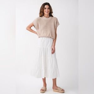 Elan 2fer Knit Midi Dress XS